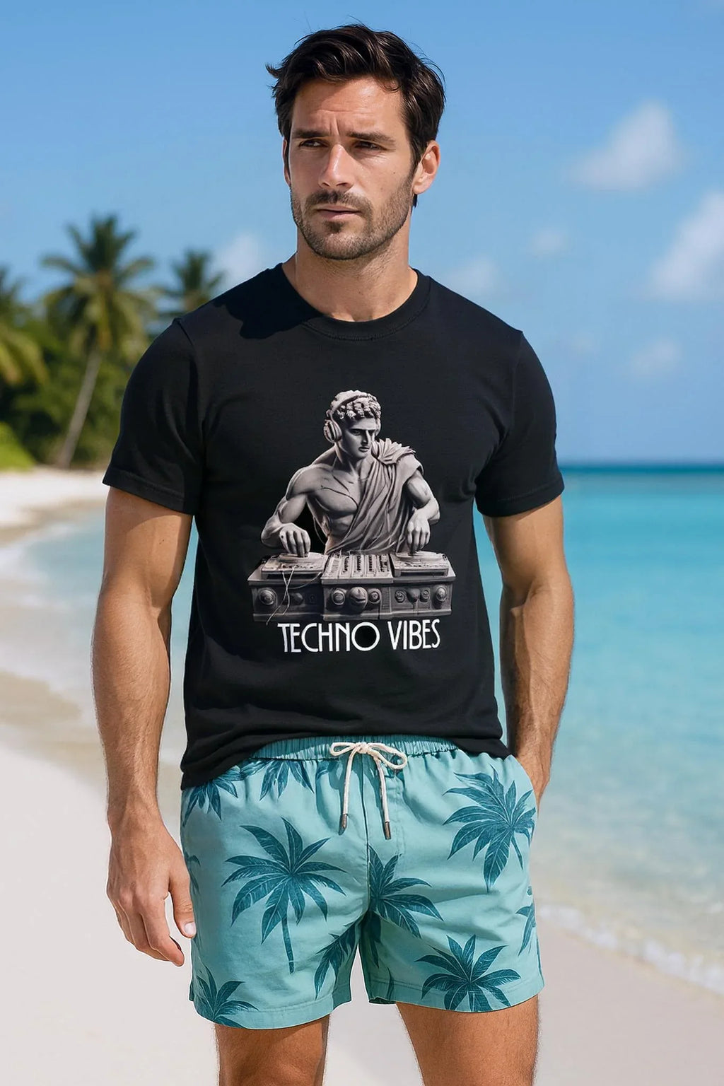 Playera Techno Vibes - Diseño Exclusivo Música Electrónica | Kulicran