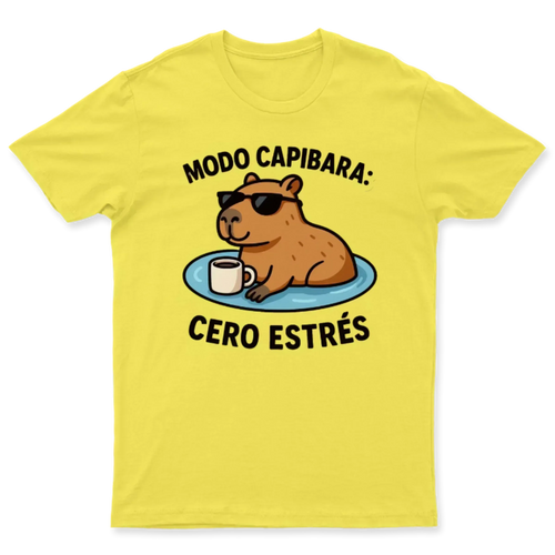 Playera Capibara Unisex - Diseño Animal Original | Kulicran - Kulicran