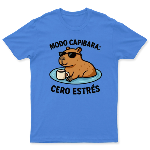Playera Capibara Unisex - Diseño Animal Original | Kulicran - Kulicran