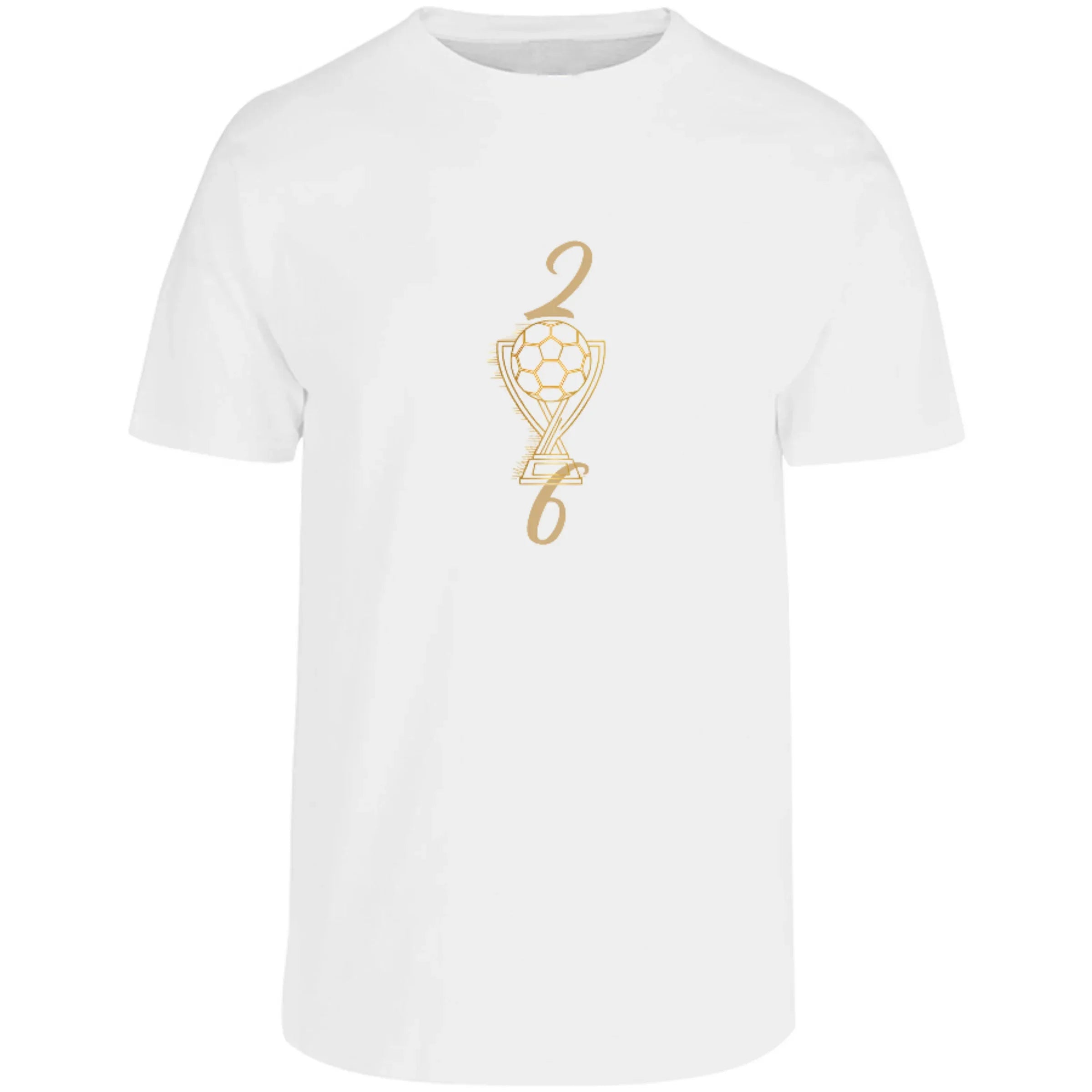 Playera Copa Mundial Dorada - Diseño Exclusivo de Fútbol | Kulicran - Kulicran