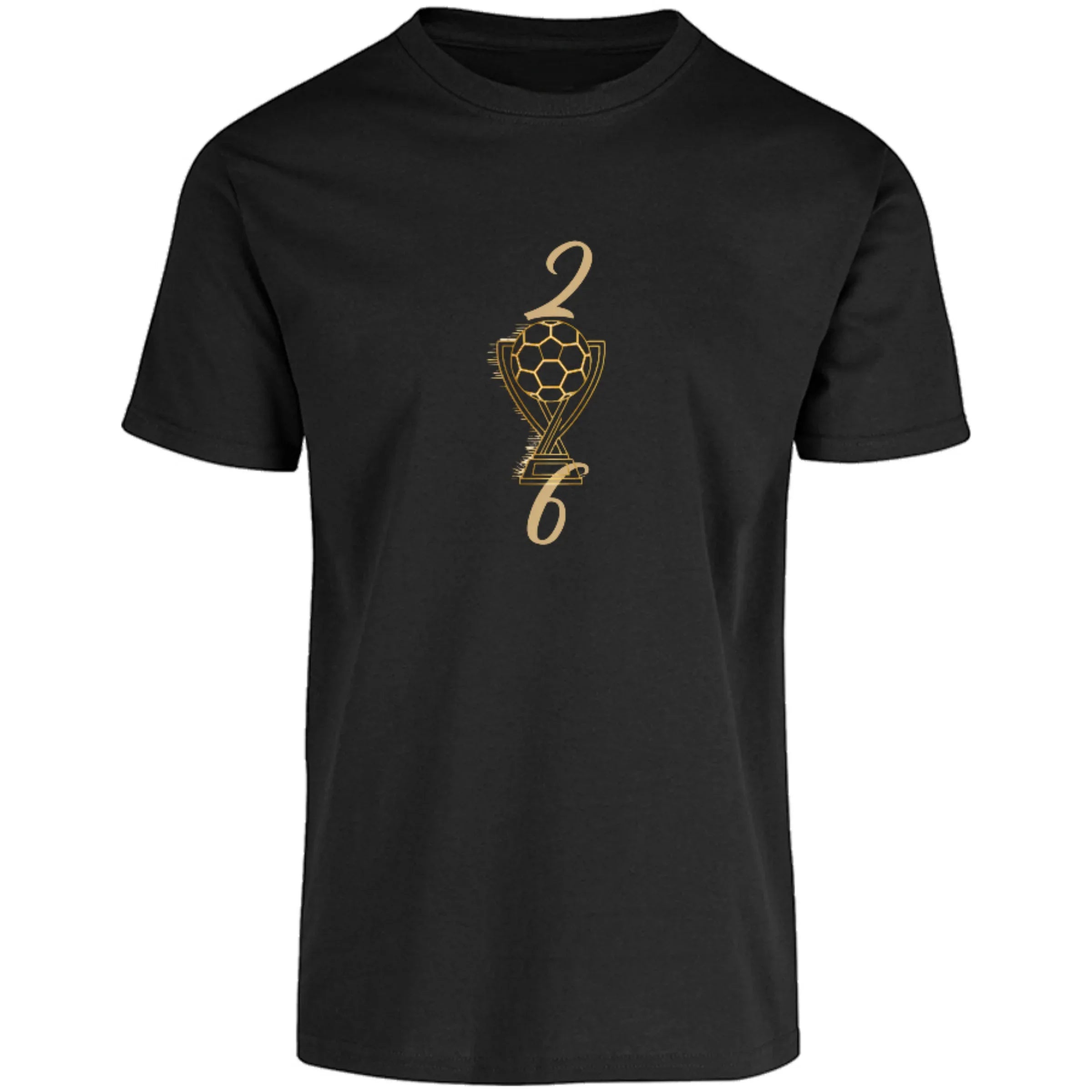 Playera Copa Mundial Dorada - Diseño Exclusivo de Fútbol | Kulicran - Kulicran