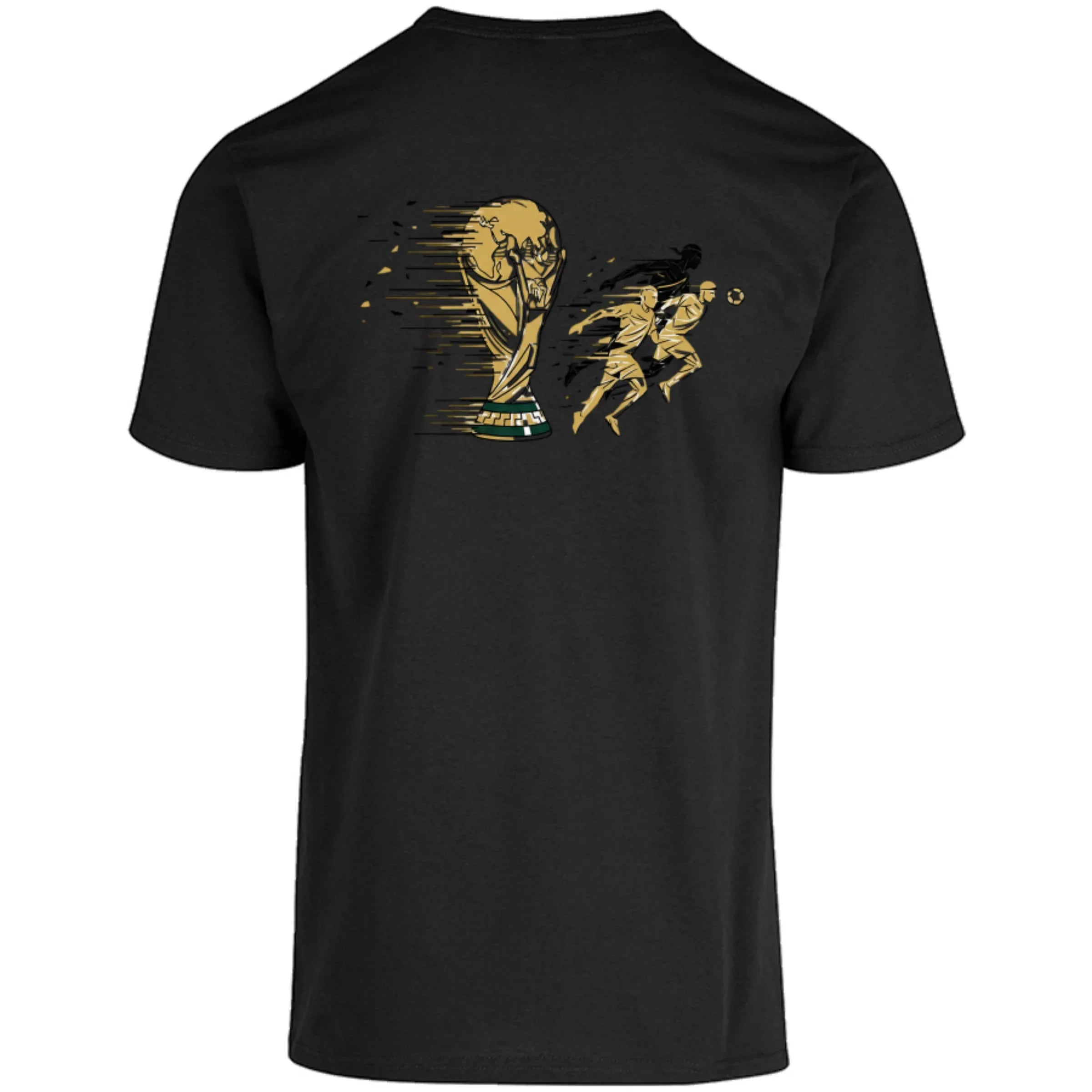 Playera Copa Mundial Dorada - Diseño Exclusivo de Fútbol | Kulicran - Kulicran
