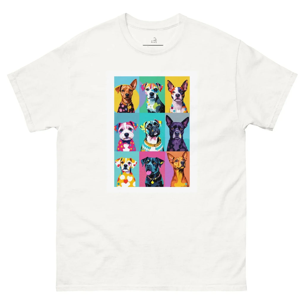 Playera Dog Pop Art - Diseño Artístico Colorido | Kulicran - Kulicran