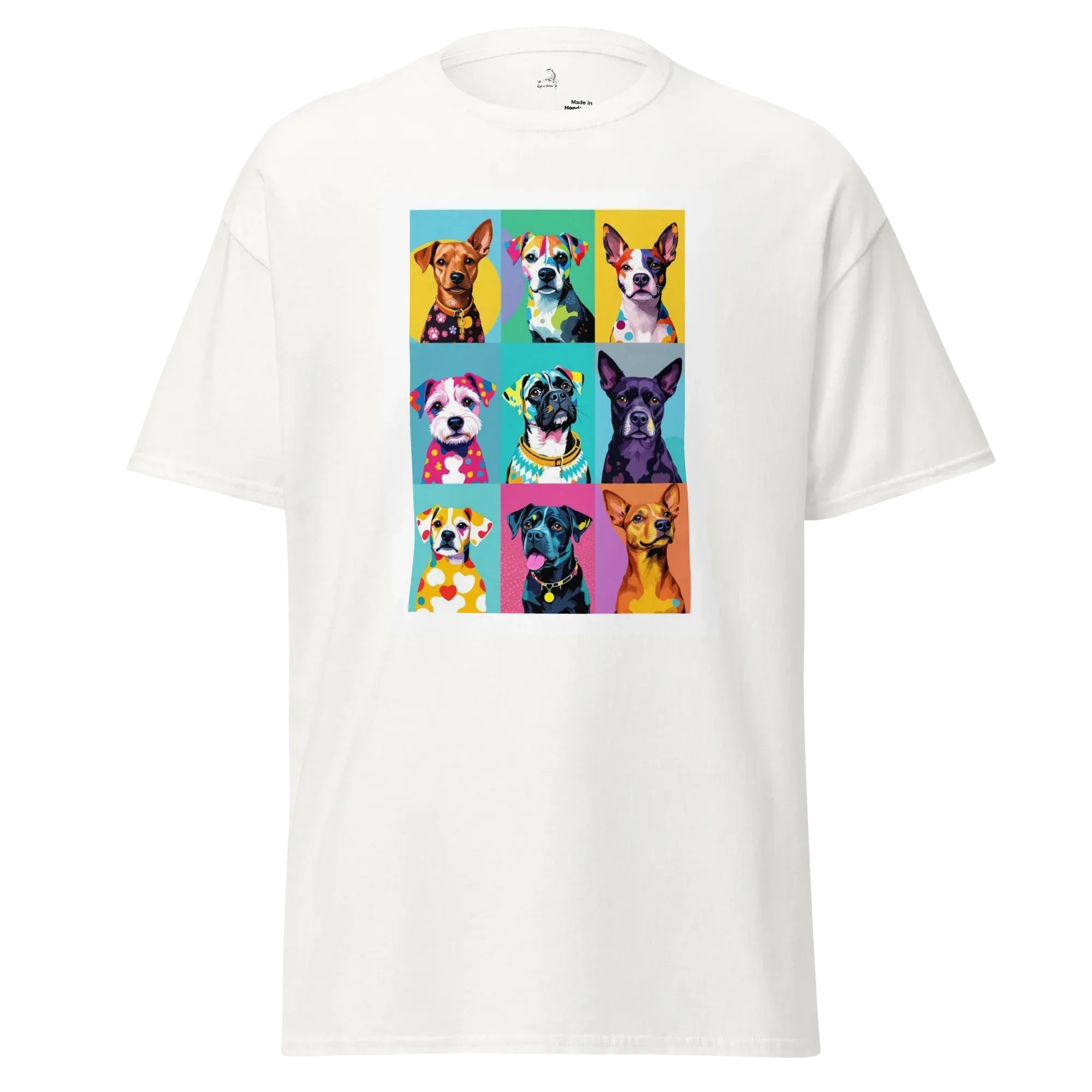 Playera Dog Pop Art - Diseño Artístico Colorido | Kulicran - Kulicran
